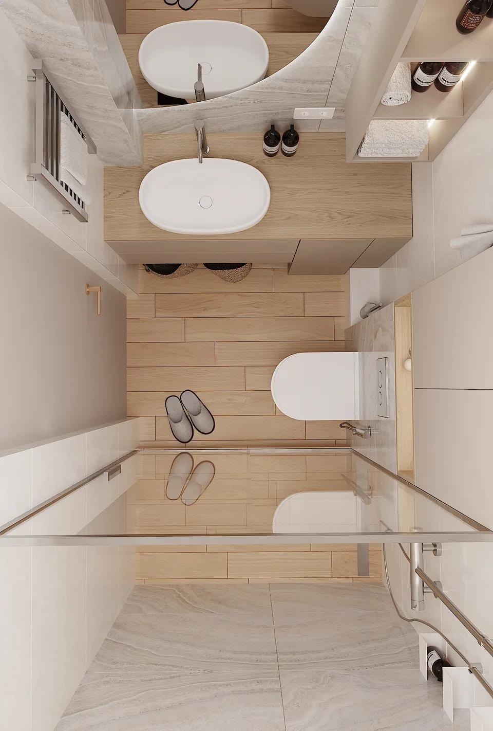 Apartment · 430 sq ft interior design — Terracotta & Oak, photo 9 of 15