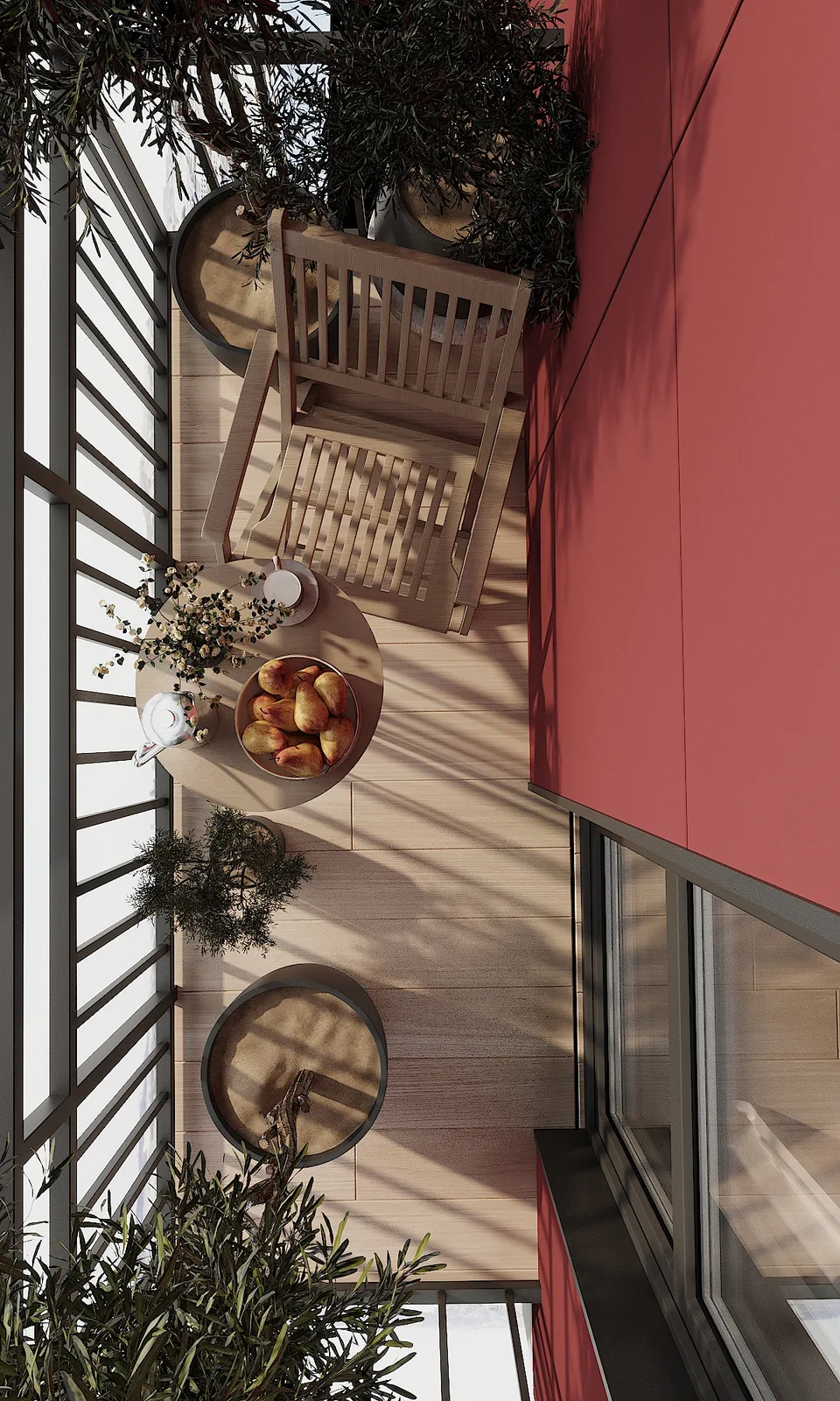 Apartment · 430 sq ft interior design — Terracotta & Oak, photo 11 of 15