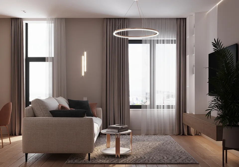 Apartment · 430 sq ft interior design — Terracotta & Oak, photo 14 of 15