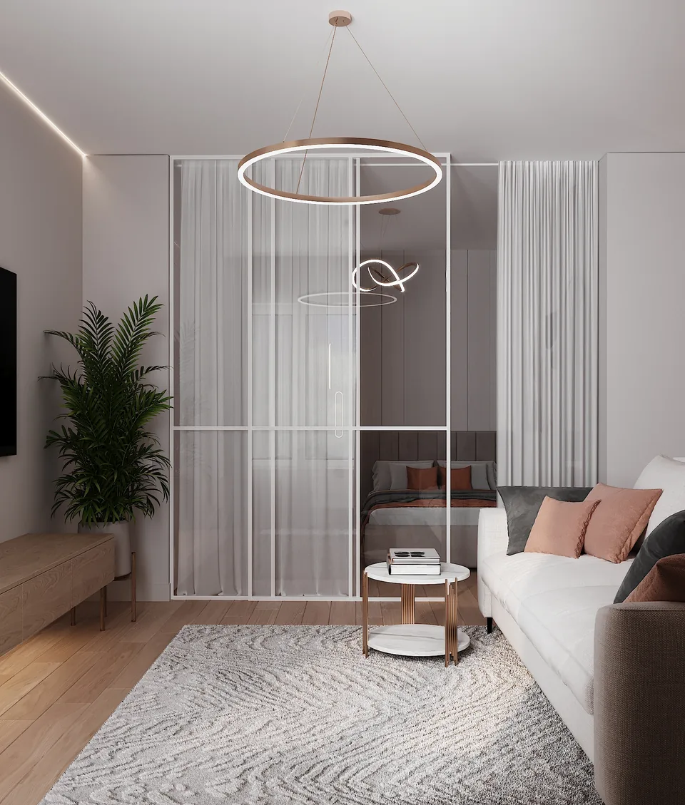 Apartment · 430 sq ft interior design — Terracotta & Oak, photo 15 of 15