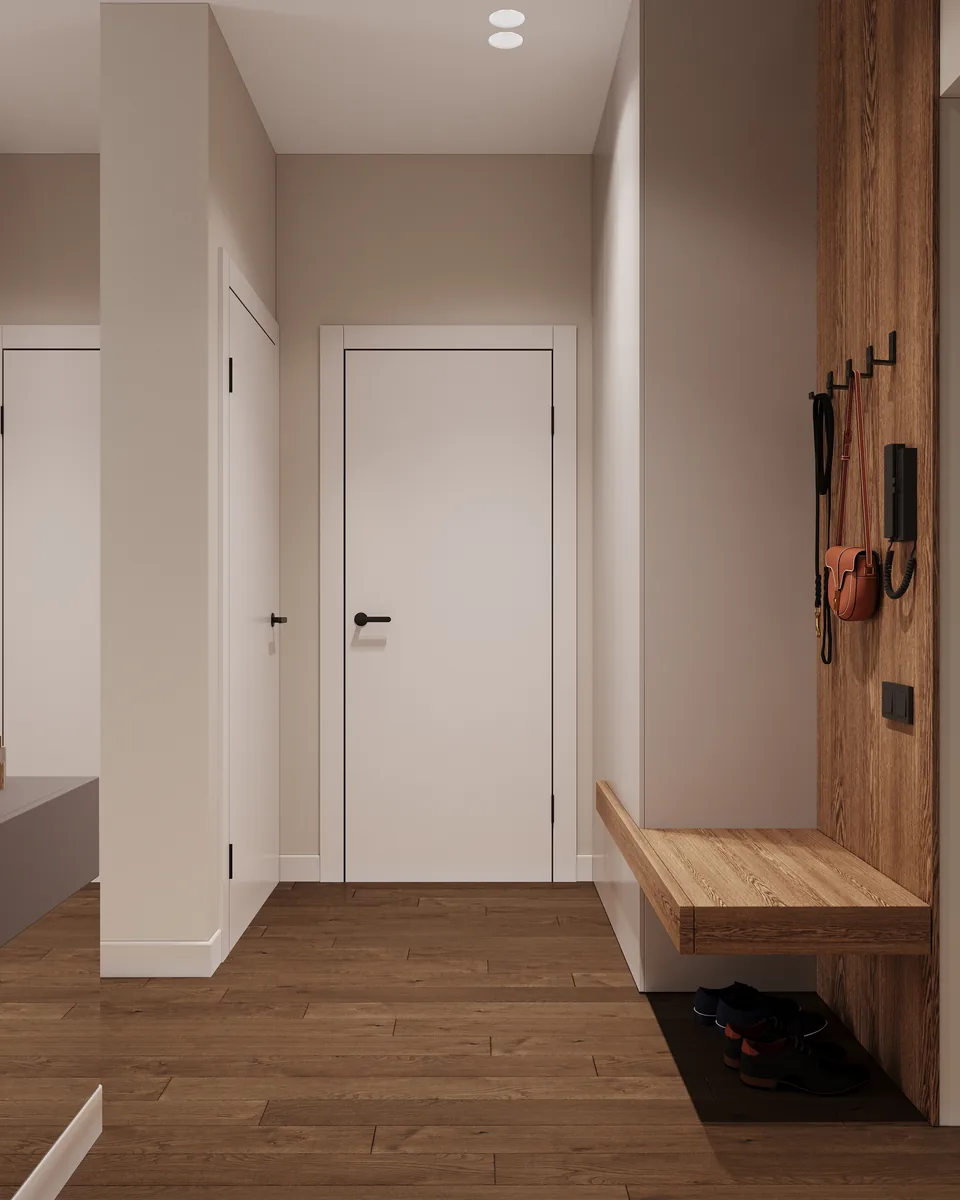 Apartment · 540 sq ft interior design — Rust & Walnut, photo 10 of 22