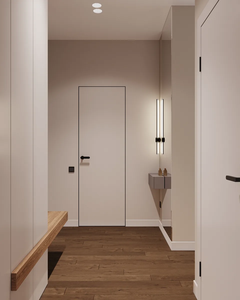 Apartment · 540 sq ft interior design — Rust & Walnut, photo 11 of 22