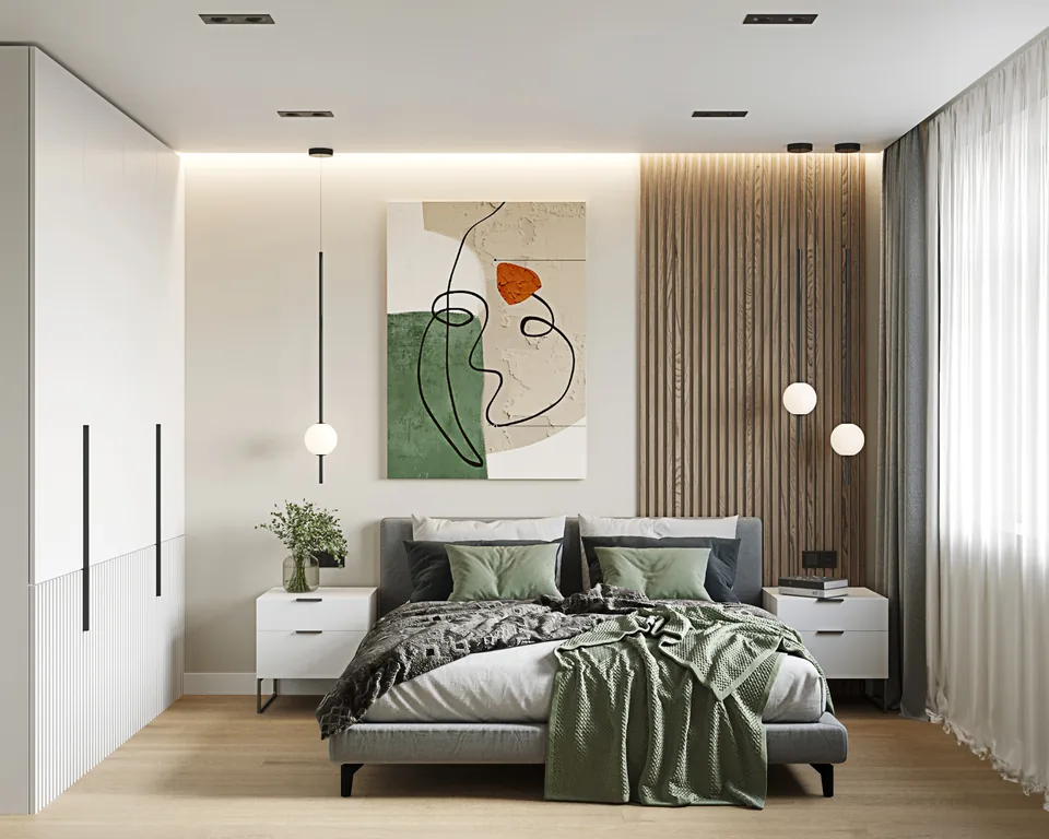 Apartment · 970 sq ft interior design — Coral & Sage, photo 3 of 17