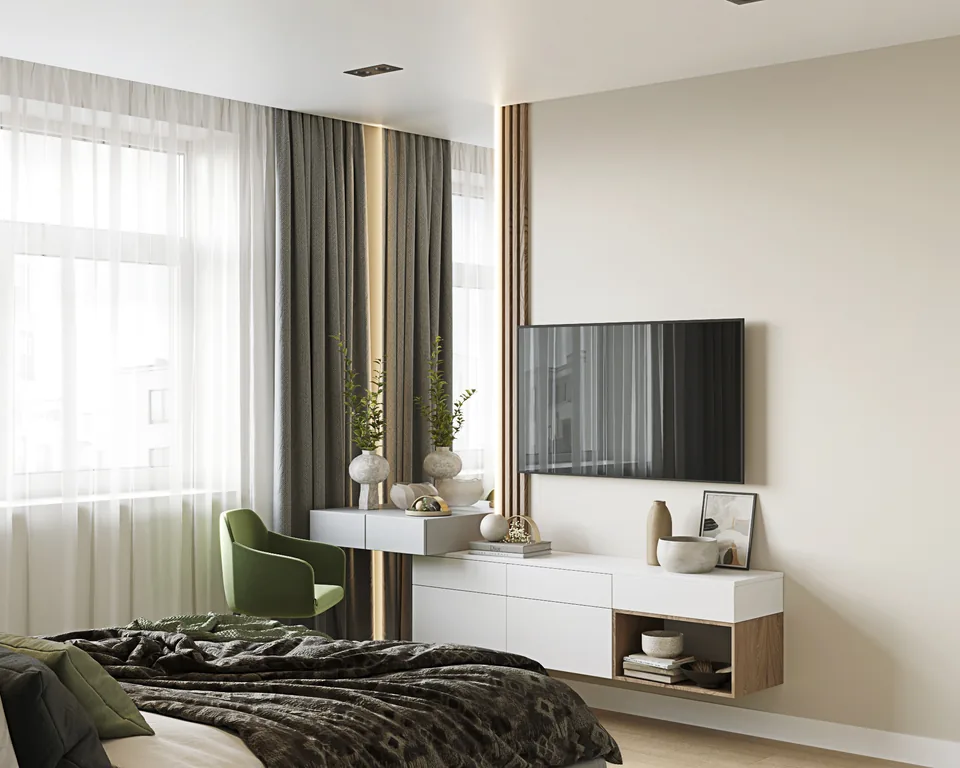 Apartment · 970 sq ft interior design — Coral & Sage, photo 4 of 17