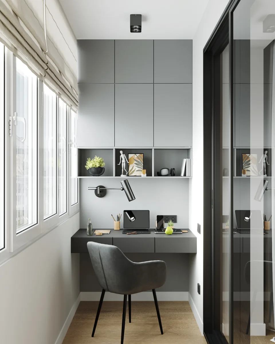 Apartment · 970 sq ft interior design — Coral & Sage, photo 11 of 17