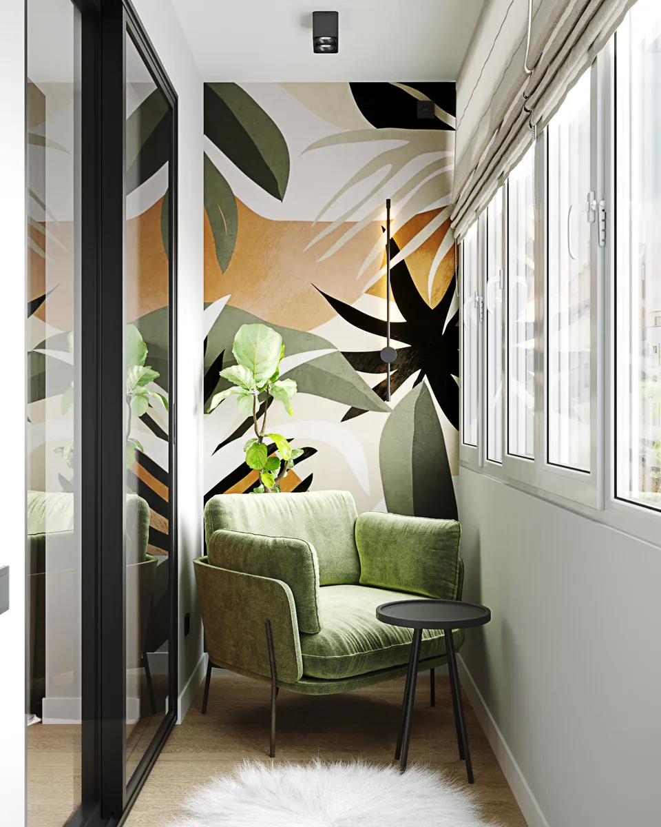 Apartment · 970 sq ft interior design — Coral & Sage, photo 12 of 17