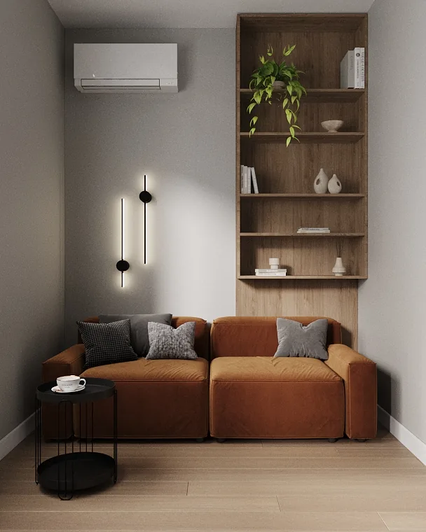 Apartment · 1,130 sq ft interior design — Graphite Loft, photo 2 of 30