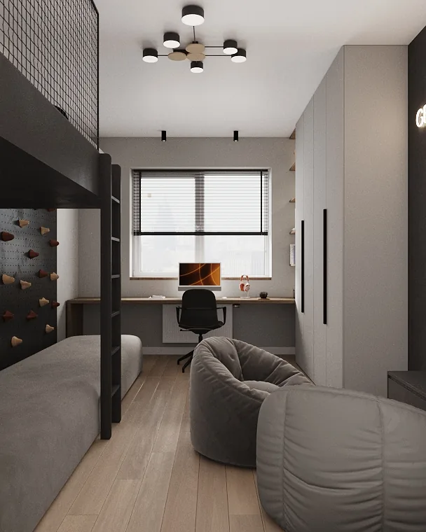 Apartment · 1,130 sq ft interior design — Graphite Loft, photo 6 of 30