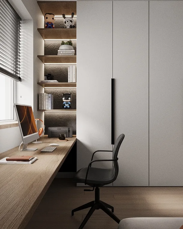 Apartment · 1,130 sq ft interior design — Graphite Loft, photo 8 of 30