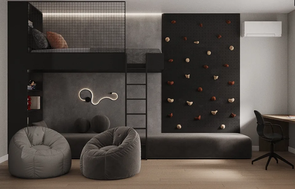 Apartment · 1,130 sq ft interior design — Graphite Loft, photo 9 of 30