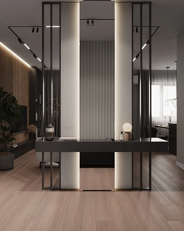 Apartment · 1,130 sq ft interior design — Graphite Loft, photo 12 of 30