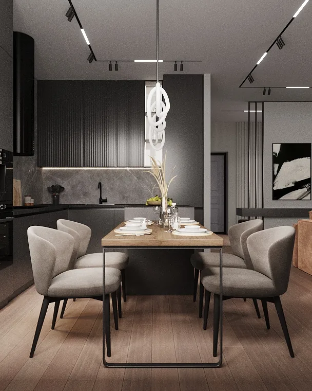 Apartment · 1,130 sq ft interior design — Graphite Loft, photo 18 of 30