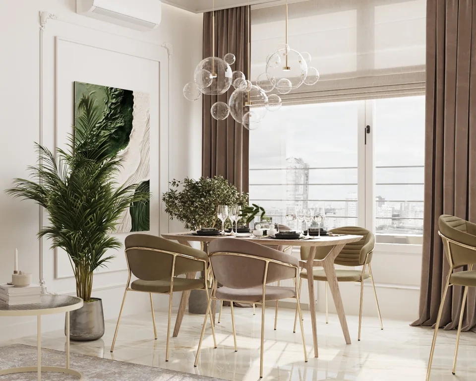 Apartment · 1,510 sq ft interior design — Blush & Pearl, photo 5 of 35