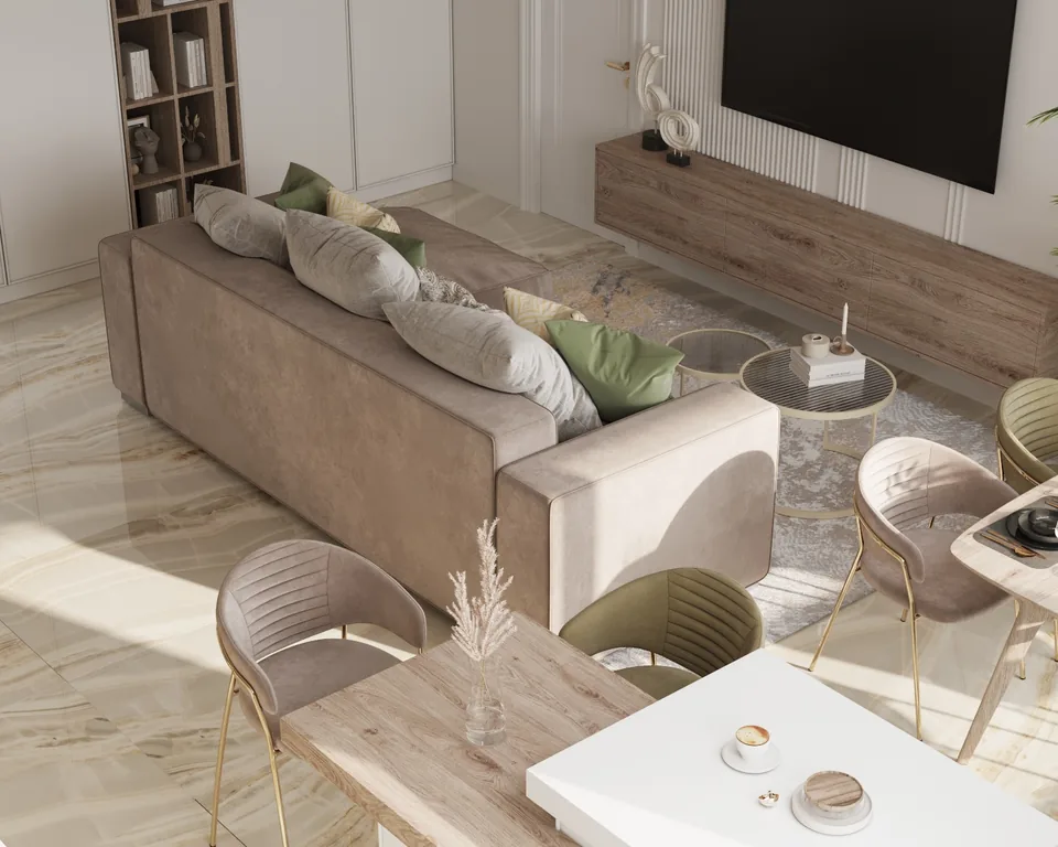 Apartment · 1,510 sq ft interior design — Blush & Pearl, photo 6 of 35