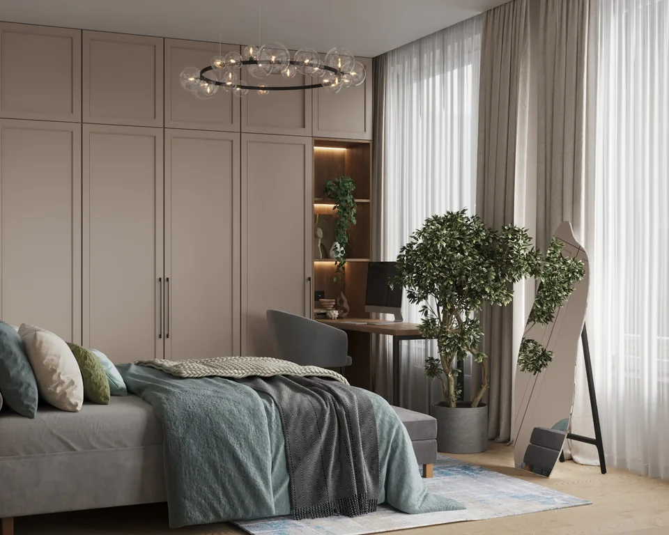 Apartment · 1,510 sq ft interior design — Blush & Pearl, photo 10 of 35