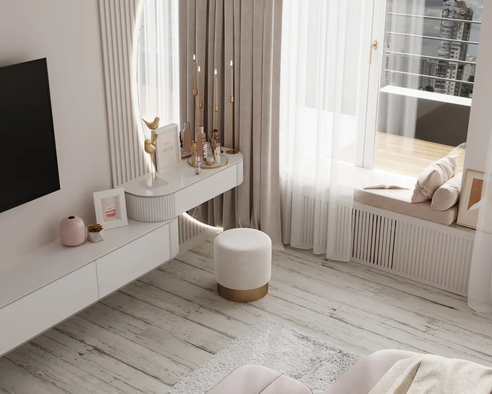 Apartment · 1,510 sq ft interior design — Blush & Pearl, photo 22 of 35