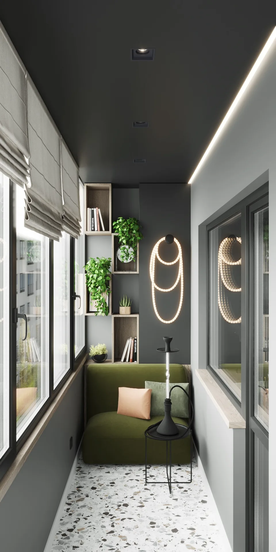 Apartment · 1,510 sq ft interior design — Olive & Charcoal, photo 18 of 18