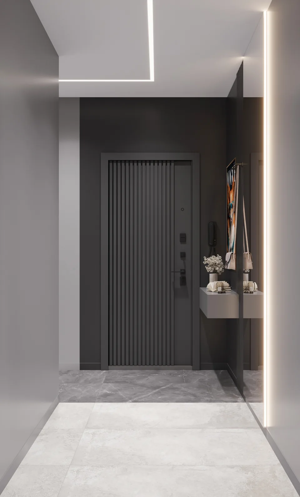 Apartment · 1,720 sq ft interior design — Stone & Navy, photo 3 of 44