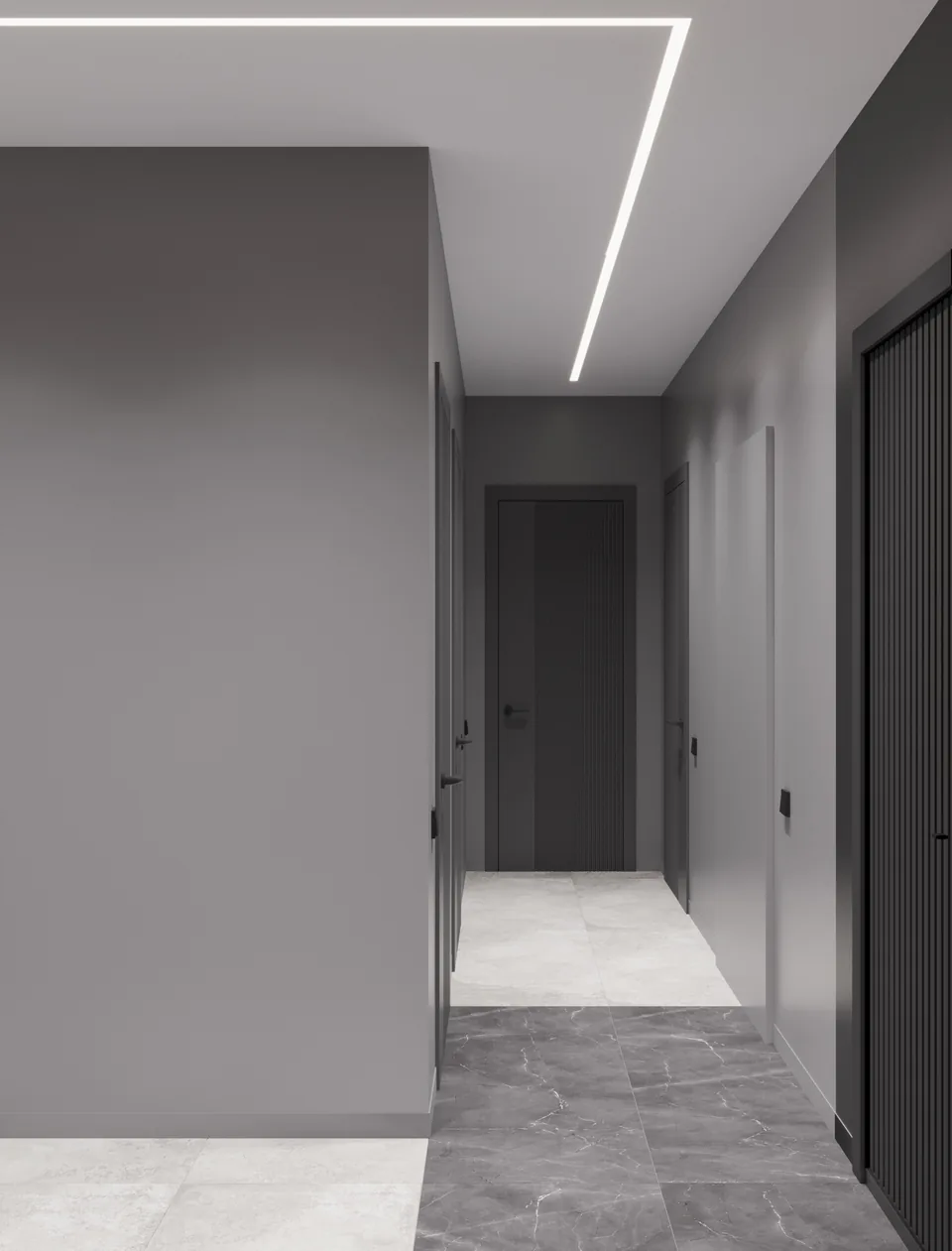 Apartment · 1,720 sq ft interior design — Stone & Navy, photo 4 of 44