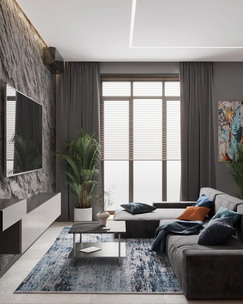 Apartment · 1,720 sq ft interior design — Stone & Navy, photo 13 of 44