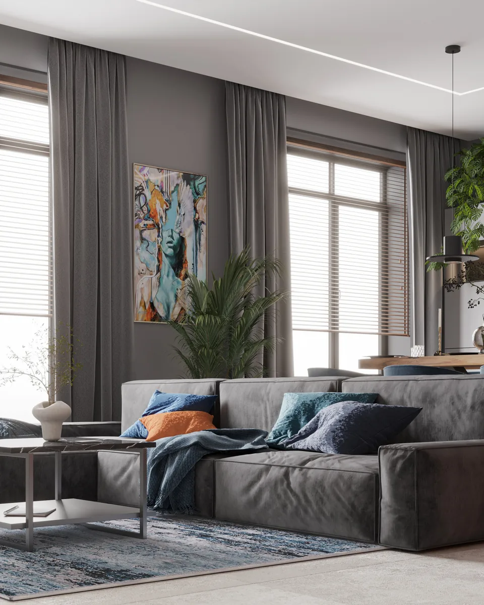 Apartment · 1,720 sq ft interior design — Stone & Navy, photo 14 of 44