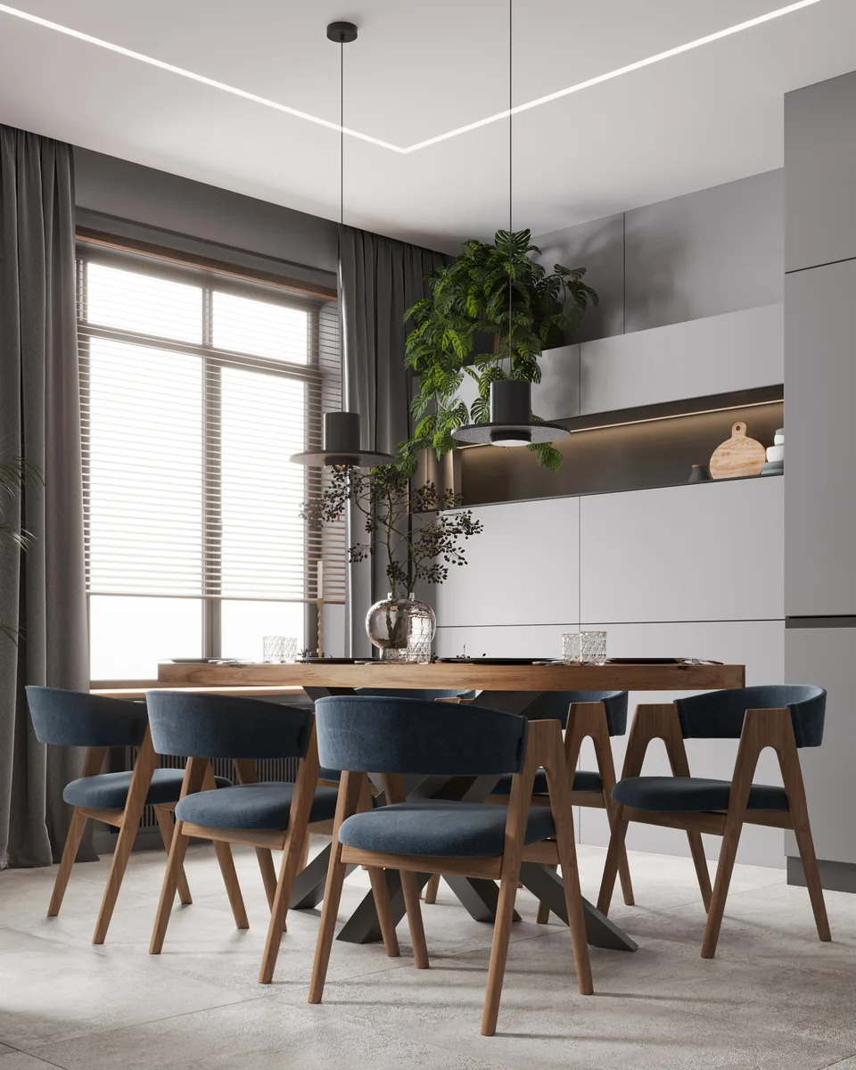 Apartment · 1,720 sq ft interior design — Stone & Navy, photo 17 of 44