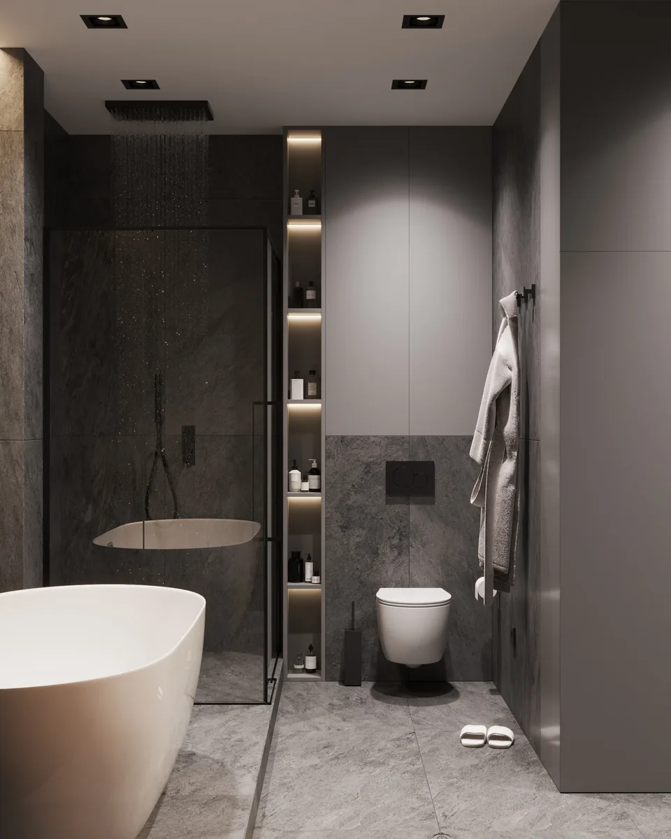 Apartment · 1,720 sq ft interior design — Stone & Navy, photo 25 of 44